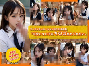 可愛い女の子にち〇ぽ舐められたい(ぷろんぷとん) [d_433916]