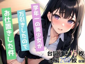 学年一の美少女が万引きしたので、お仕置きした件(トマト) [d_434161]