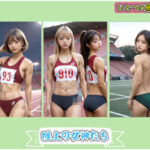 ひとつの願望（2）陸上の女神たち(257designer) [d_436099]