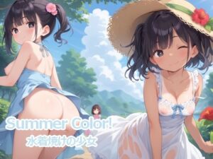 Summer Color！ 日焼けの少女(くうらげ) [d_436168]