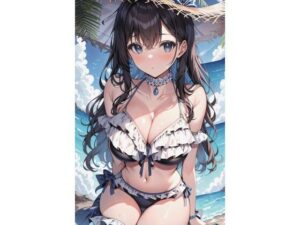 AIグラビア アニメタッチ 魅惑の砂浜ビキニ VOL.1(AIイラスト研究所) [d_437085]