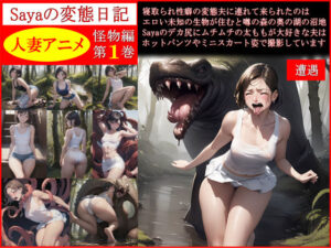 アニメ/人妻Sayaの変態日記/肉食怪物編/第1巻(人妻Sayaの変態日記) [d_437564]
