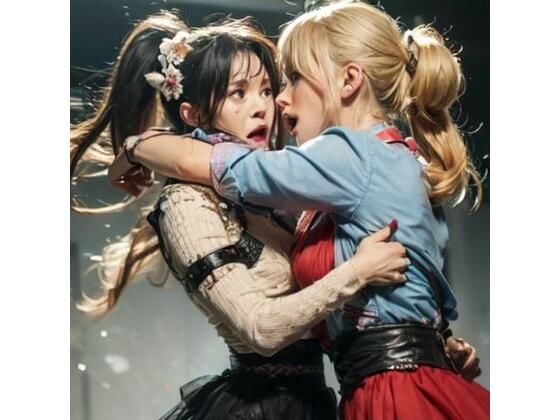 精細美女ファイトクラブキャットファイトAI動画 Catfight4(CFAIC) [d_438941]