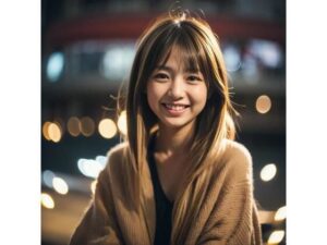 夜の街で:犬系女子との甘美なデートスナップ(カオスクッキング倶楽部) [d_441667]