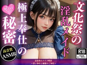 文化祭のメイド喫茶 〜甘い奉仕と秘密のご奉仕〜(kawaii美女LABO) [d_443140]