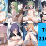 ブルアカ7名のエッチなイラストまとめ(ランボー) [d_443258]