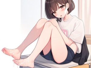 女の子の体操着の匂いを嗅ぎちんシコしてたら、生意気なクラスメイトに見つかった。〜あんたのおち○ぽ貸しなさいよ〜(晴耕雨読) [d_443383]