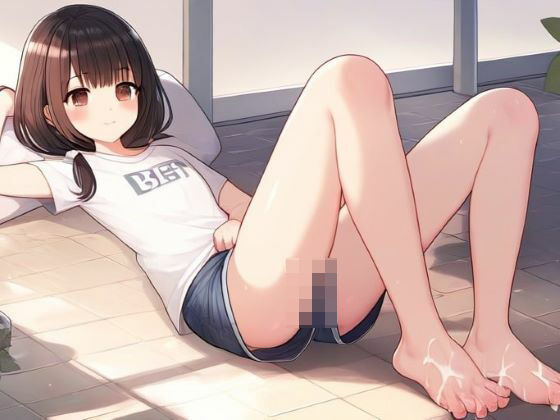 妹の足にいやでも視線が吸い寄せられる〜ぶっかけちゃってもいいよ。お兄なら許したげる〜(晴耕雨読) [d_444146]