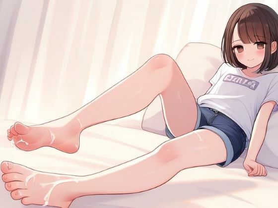 素足の綺麗な女の子の足をオカズにシコる〜変態。ヘンタイ。へんたーい〜(晴耕雨読) [d_444196]
