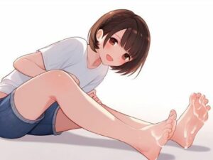 運動部の女の子のほどよく日焼けした素足で踏んでもらう〜おじさんわたしなんかで興奮するんですか？〜(晴耕雨読) [d_444847]