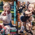 コスプレ大好きにゃー子さんあざとかわいいが過ぎる秋のねこねこオフショット(らいたん) [d_445297]