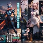 戦場を駆ける孤高の竜騎士誰もいない場所を跳びまわり鎧を脱いでコスプレの日々(らいたん) [d_445511]