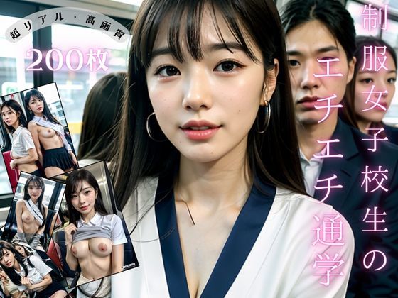 【超高画質】女子校生のエチエチ通学(モネ) [d_445688]