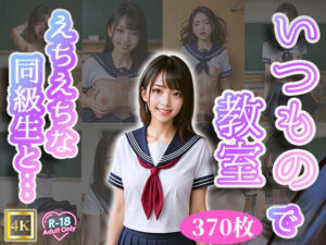 いつもの教室でえちえちな同級生と…(カフェねこ堂) [d_447119]