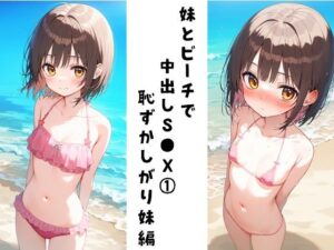 妹とビーチで中出しS●X 1（恥ずかしがり妹編）(FY工房) [d_448298]