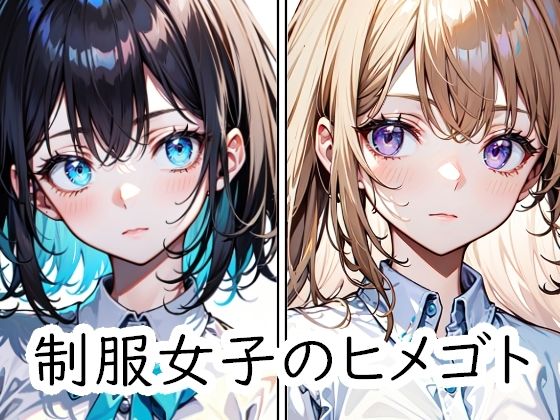 制服女子のヒメゴト(花を愛でる人) [d_449636]