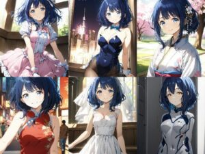 「負けヒロインが多すぎる！」八奈見杏菜コスプレ写真集（全16種類347枚）(人の海) [d_451240]