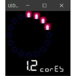 LEDランプが鮮やかに光る CPUメーター(Roland Soft) [d_452039]