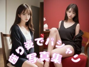 座り姿でパシャリ写真集(666のAI美女倶楽部) [d_452500]