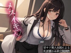甘サド美人女医による乳首責め＆前立腺調教(またたび) [d_452528]