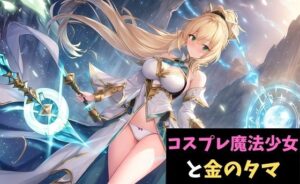 コスプレ魔法少女と金のタマ〜ボクは姉の着せ替え人形〜(サクランボの花園) [d_452974]