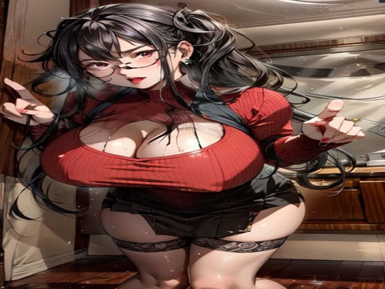 爆乳AIオフィスレディカジュアル1(AI出版) [d_322559]