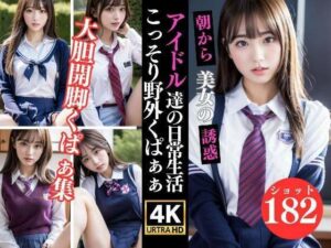 アイドル達の日常生活 大胆開脚くぱぁ集(妄想サークルlabo) [d_338292]