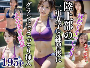 陸上部の一軍女子と練習後グランドでこっそり挿入(妄想サークルlabo) [d_338708]
