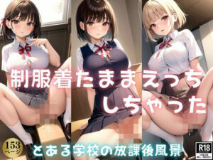 制服着たままえっちしちゃった〜とある学校の放課後風景〜(官能的記憶) [d_371572]