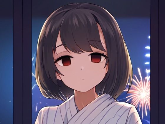 浴衣の女の子が催●にかかってスカートをたくし上げている画像(催●スキ) [d_373378]