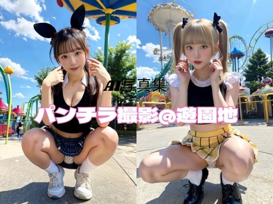 パンチラ撮影@遊園地(P-AI planning) [d_383196]