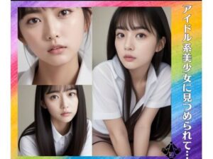 アイドル系美少女に見つめられて…(伝説のAI企画) [d_384179]