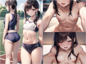 陸上乙女たちに快感マッサージ(ai生成で中出し天国) [d_395007]