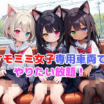 ケモミミ女子専用車両でやりたい放題！(謎の海産物) [d_403597]