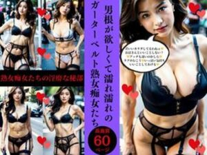 男根が欲しくて濡れ濡れの ガーターベルト熟女痴女たち(AI美女LABO.4) [d_410109]