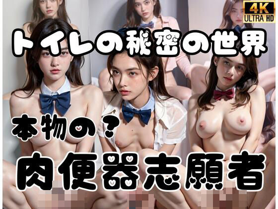 トイレの秘密の世界’本物の？肉便器志願者’(ラッキースター) [d_417066]