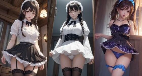 どんなパンツ穿いてるんですか？(AIラボ) [d_420100]