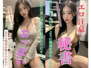 会社の美人上司が仕事終わりにオフィスで誰にも気づかれないように関係を求められた(玩具) [d_420189]