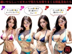 超いやらしぃ〜ビキニで男たちを狩りまくる淫乱美女たち(Iサークル) [d_420432]