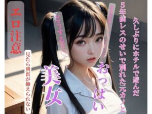 5年前レスのせいで別れた元カノと久しぶりにホテルで遊んだ(FAGUO) [d_420634]