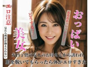 先日子供の友人のお母さんから誘われ服を脱いでもらったら体がエロすぎた(HANGUO) [d_421553]