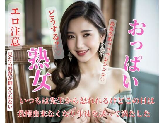 いつもは先生から怒れれるけどこの日は我慢出来なくなり生徒を誘って満たした(AKA) [d_423459]