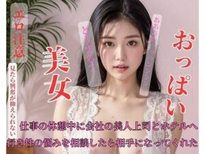 仕事の休憩中に会社の美人上司とホテルへ行き、性の悩みを相談したら相手になってくれた(NANJING) [d_424459]