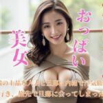 隣の上品な人妻と旦那に内緒で浮気旅行へ行き、旅先で旦那に会ってしまった(OSAKA) [d_432154]