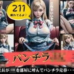 パンチラJK特集！社長がJKを部屋に呼んでパンチラ売春スペシャル！(天才性欲開放絶頂) [d_434876]