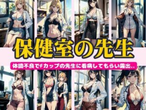 保健室の先生〜体調不良でFカップの先生に看病してもらい露出〜292連発！(熟女専門スケベ企画) [d_443589]