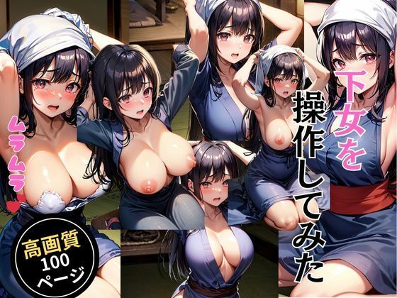 下女を操作してみた(灼熱の絶対零度) [d_449665]