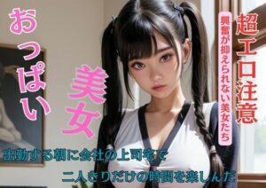 出勤する朝に会社の上司宅で二人きりだけの時間を楽しんだ(E) [d_449941]