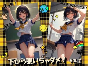 下から覗いちゃダメ！VOL.2(panpanyama＋2B) [d_452590]