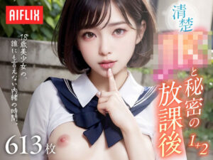 清楚JKと秘密の放課後。〜18歳美少女の、誰にも言えない内緒の時間〜 Vol.1＋2(AIFLIX) [d_452861]
